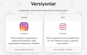 Modlu Instagram Uygulaması Instander